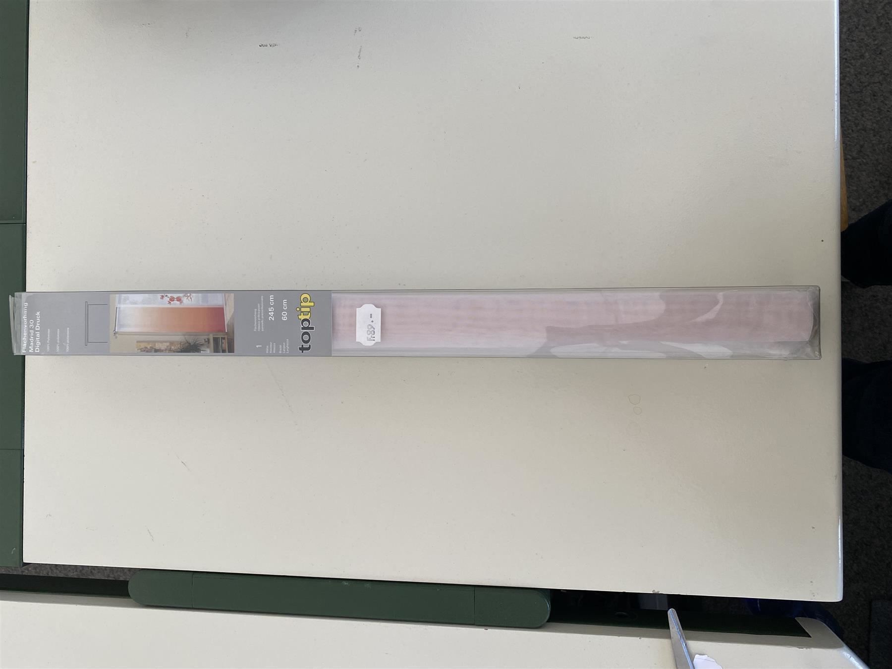 Tende: Flächenvorhang mit klemmschiene – Nuovo e nell'imballaggio originale da Wängi venduto da Bmo 1