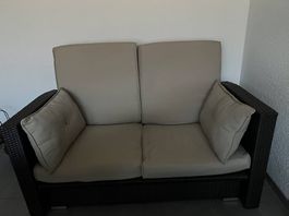 Havanna 2er-Sofa mit Liegefunktion B 159 x H 76 x T 95 cm