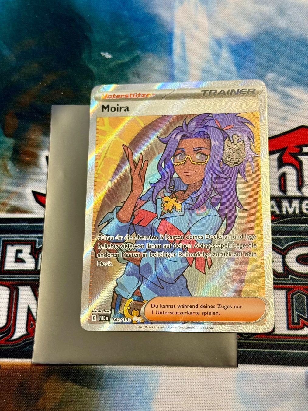 Pokémon Sammelbilder & Trading cards: Pokémon / Moira / PRE 142 / Ultra Rare / Mint – Gebraucht aus Lauerz von Tradeable