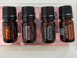 DoTerra Set: Arise, Pink und Black Pepper, Frankincense 5ml
