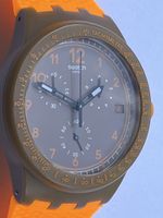 Swatch Uhr Chrono Plastik, neues Band