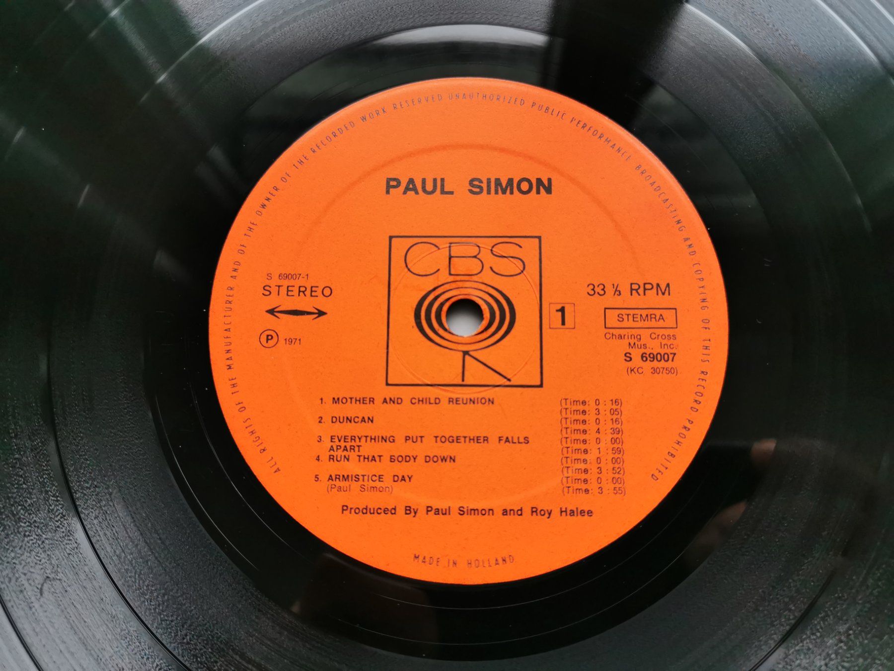 Dischi in vinile: Paul Simon - Paul Simon OIS NL 71 – Usato da Ebikon venduto da kisuM 7
