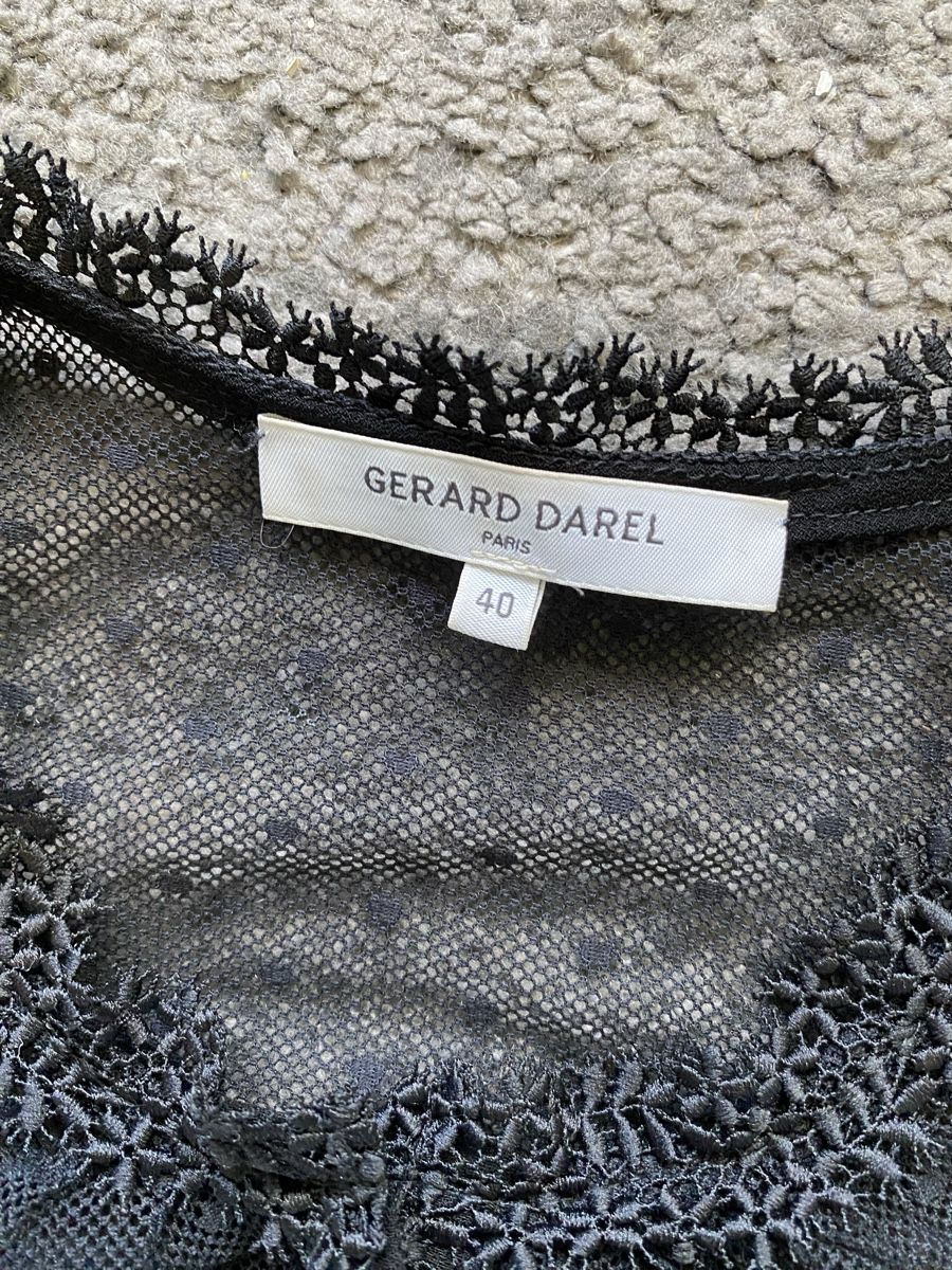 Gérard Darel Vestiti: Robe Gerard Darel taille 40 noir à dentelle  – Usato da Genève venduto da eth_6qs6 5