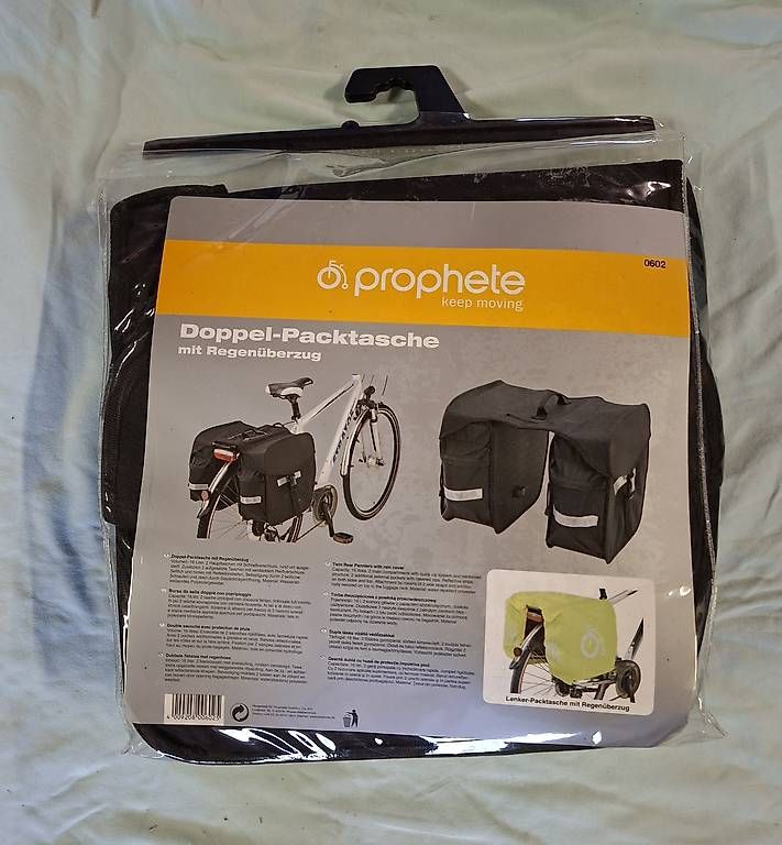 Taschen: Doppel-Packtasche fürs Velo – Gebraucht aus Gwatt (Thun) von Tigi09