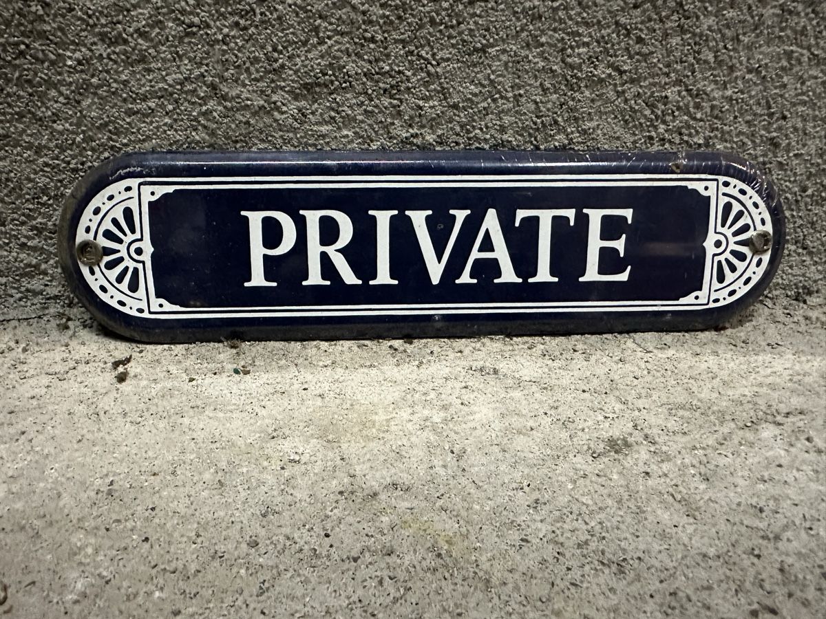 Schilder: Private privat – Neu (gemäss Beschreibung) aus Reinach AG von rares75
