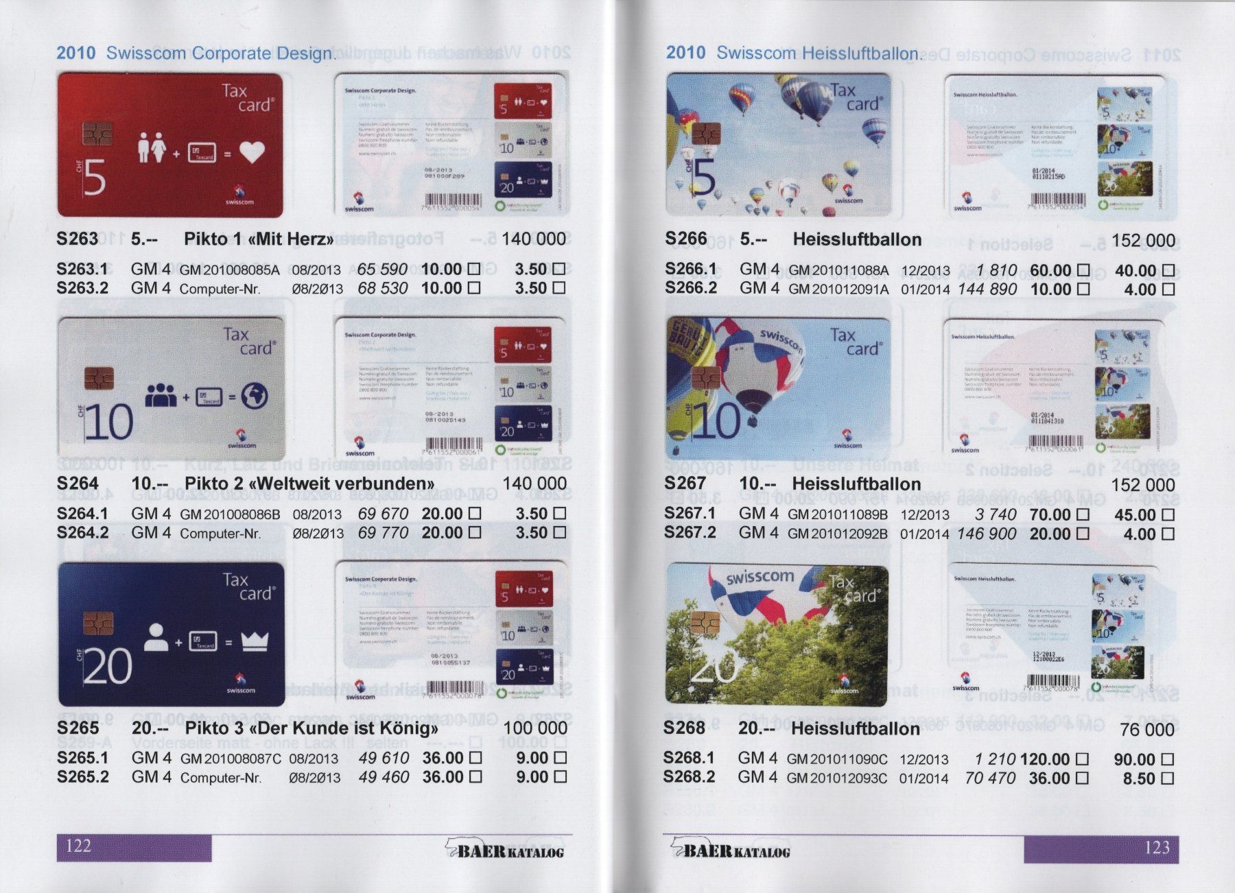 Swisscom Schede telefoniche: Schweizer Schalter-Taxcard KATALOG 1982 - 2020 – Nuovo (secondo la descrizione) da Eglisau venduto da Chperfins 4