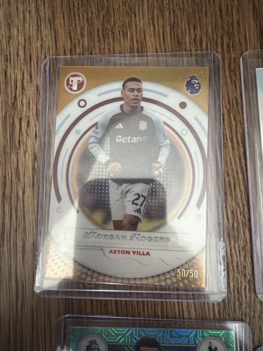 Topps Carte collezionabili: Premier League numbered auto Rogers Walker Young Solanke – Usato da Praz (Vully) venduto da ShoreCards 2