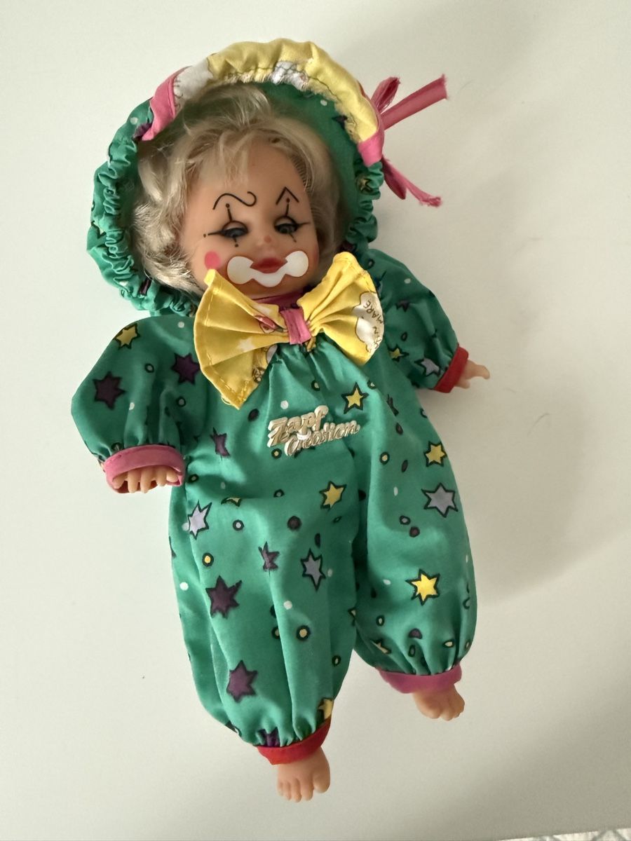 Bambole: Niedliche Clown-Puppe, Zapf Création – Usato da Urdorf venduto da Chapar