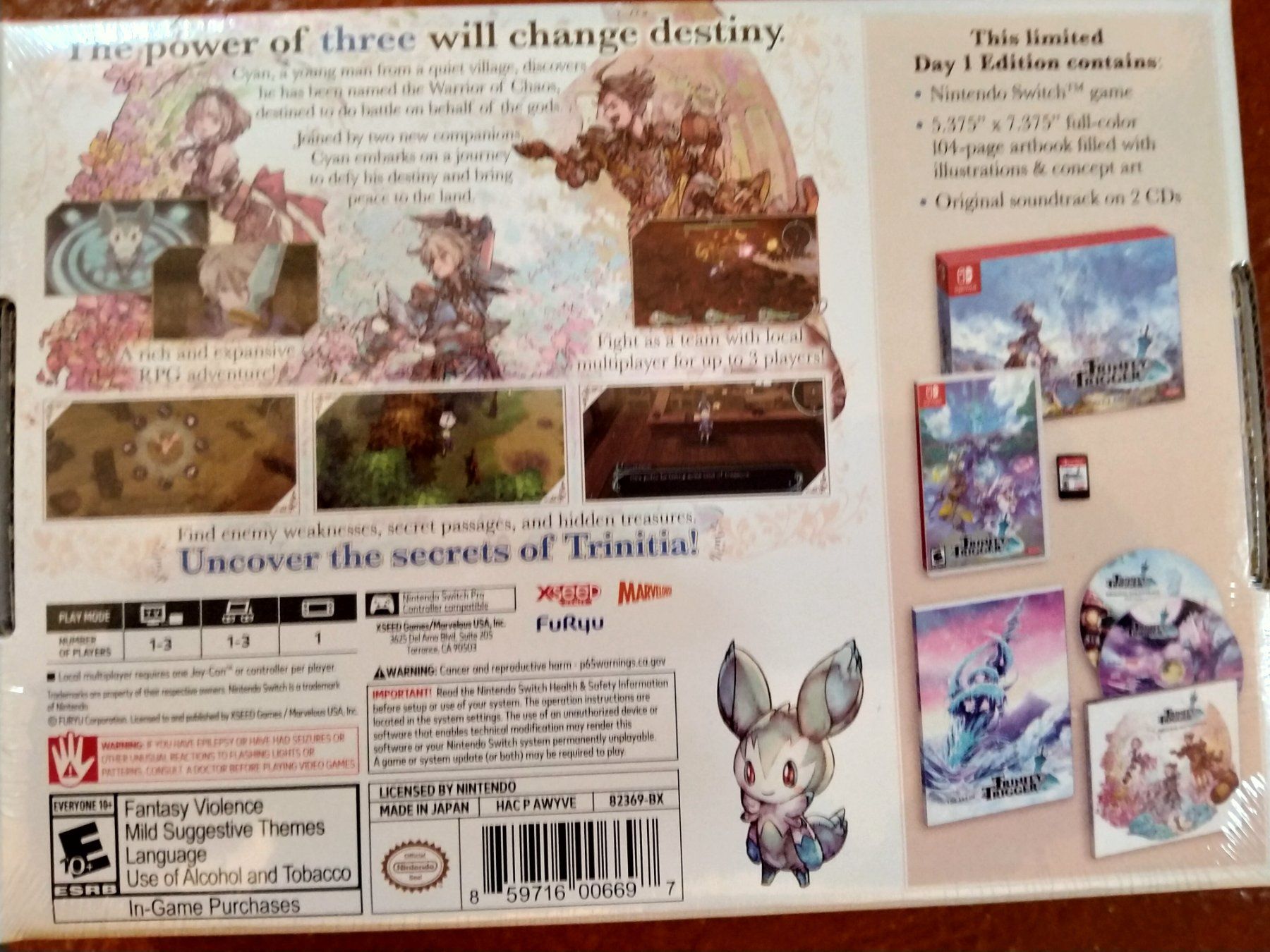 Nintendo Giochi: Trinity Trigger - Day 1 Edition -US- Nintendo Switch – Nuovo e nell'imballaggio originale da Seseglio venduto da Stebu74 1