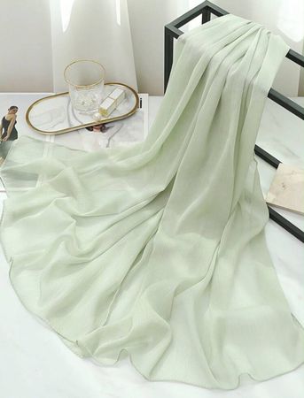 Foulard vert pâle