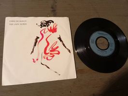 Chris de Burgh - The Lady in Red Vinyl Single Schallplatte