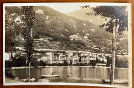 Montreux - Territet - Barque sur le lac 1928