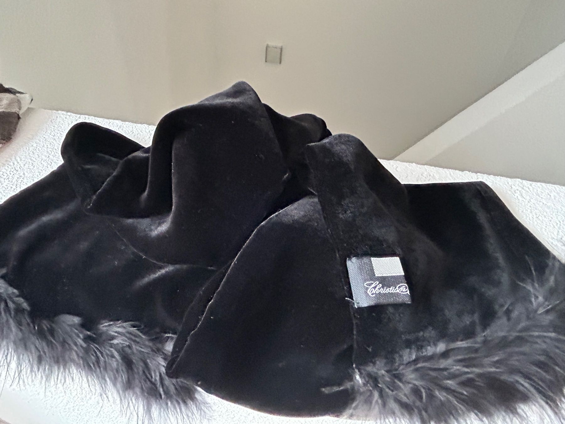 Foulard & Sciarpe: Festlicher Samtschal, "Fischbacher" – Nuovo (secondo la descrizione) da Eschenz venduto da glaro14 3