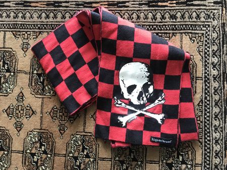 Gothic Halstuch Y2K Emo 💀❤️ Liquorbrand