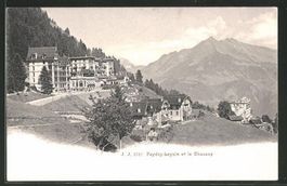 Feydey-Leysin et le Chaussy, estimée 1895
