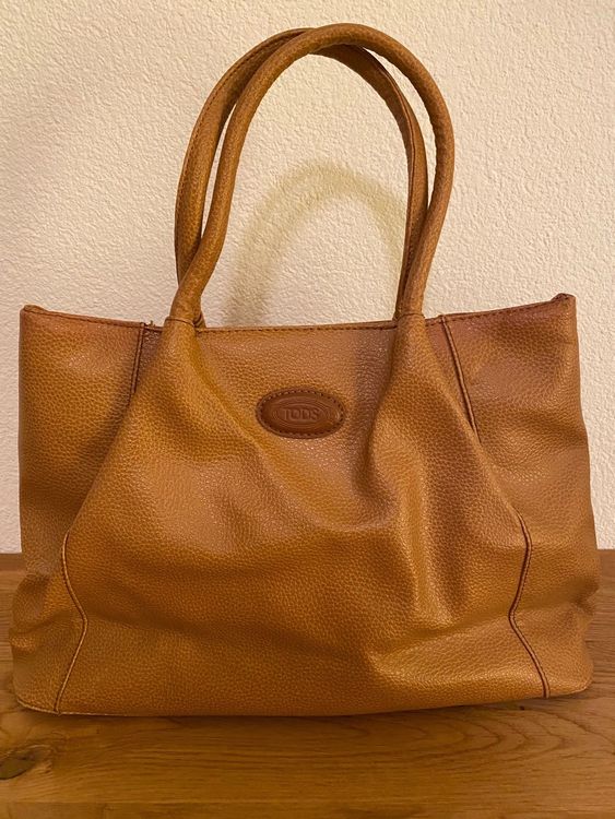 Sac à Main Tod's D-Bag En Cuir - Noir, Taille Moyenne, Occasion Très Bon état