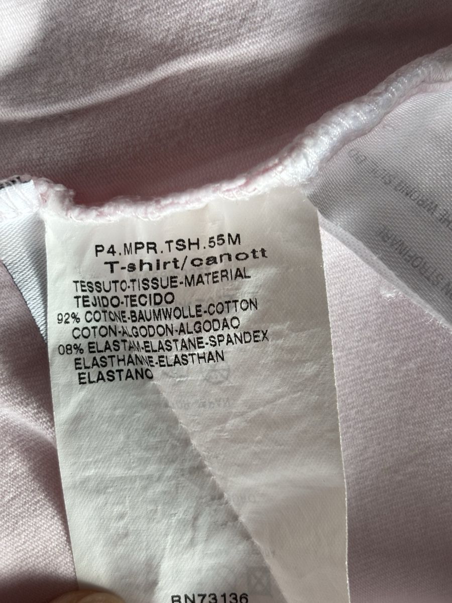 Marella Top: Débardeur rose Marella, L, coton, strass – Usato da Dotzigen venduto da SecondHandGems 4
