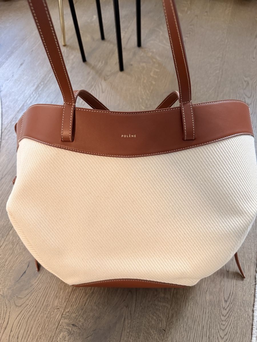 Polène Borse da donna: Polène - Cyme - COGNAC CANVAS – Usato da Zürich venduto da AH8001 1