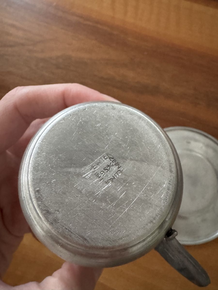 Nespresso Tassen: Zinn-Espresso Tasse, 2 Stück – Gebraucht aus Emmenbrücke von Florentina27 3