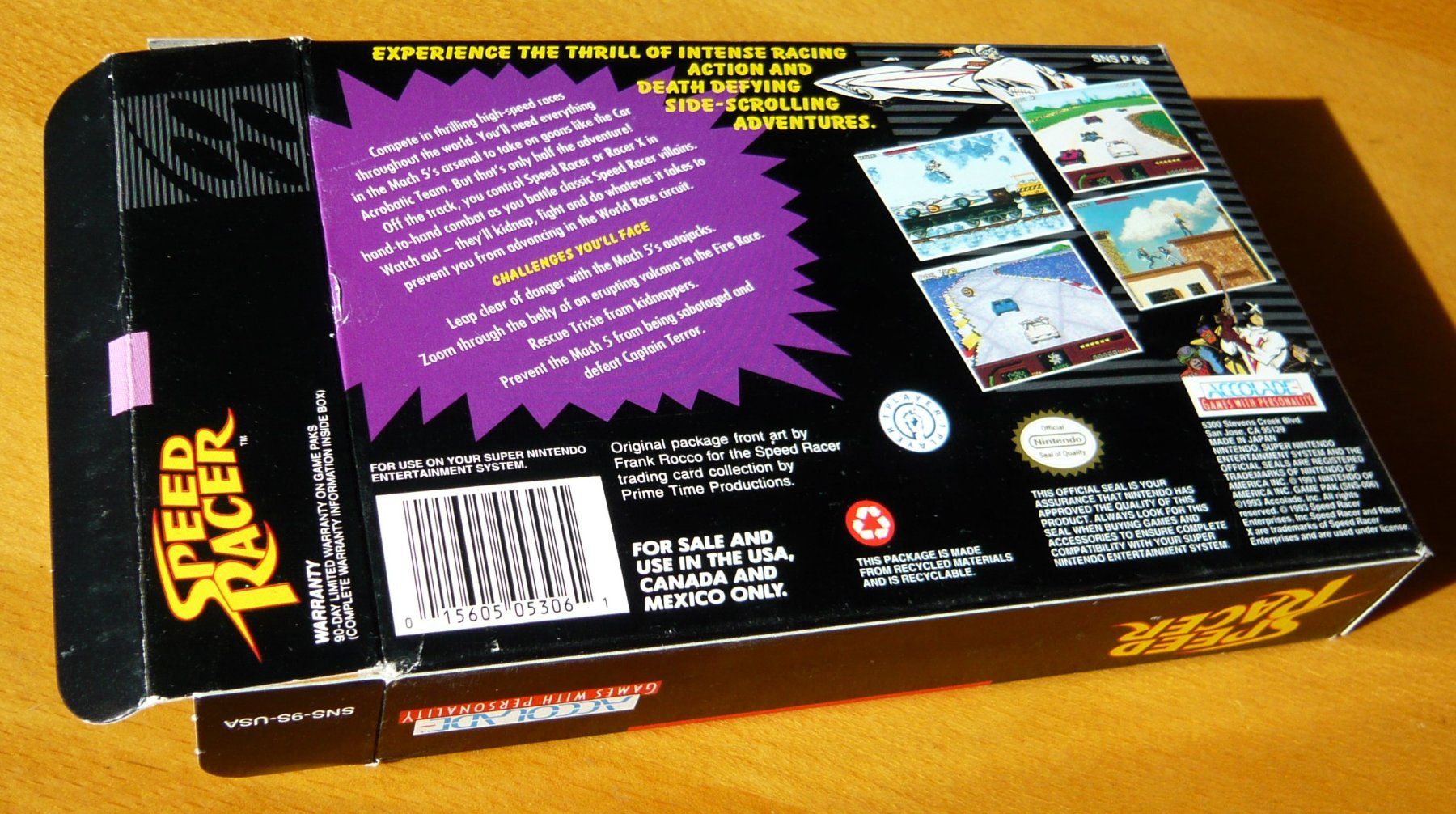 Nintendo Giochi: SNES: Speed Racer – Usato da Onex venduto da Jaguar1986 4
