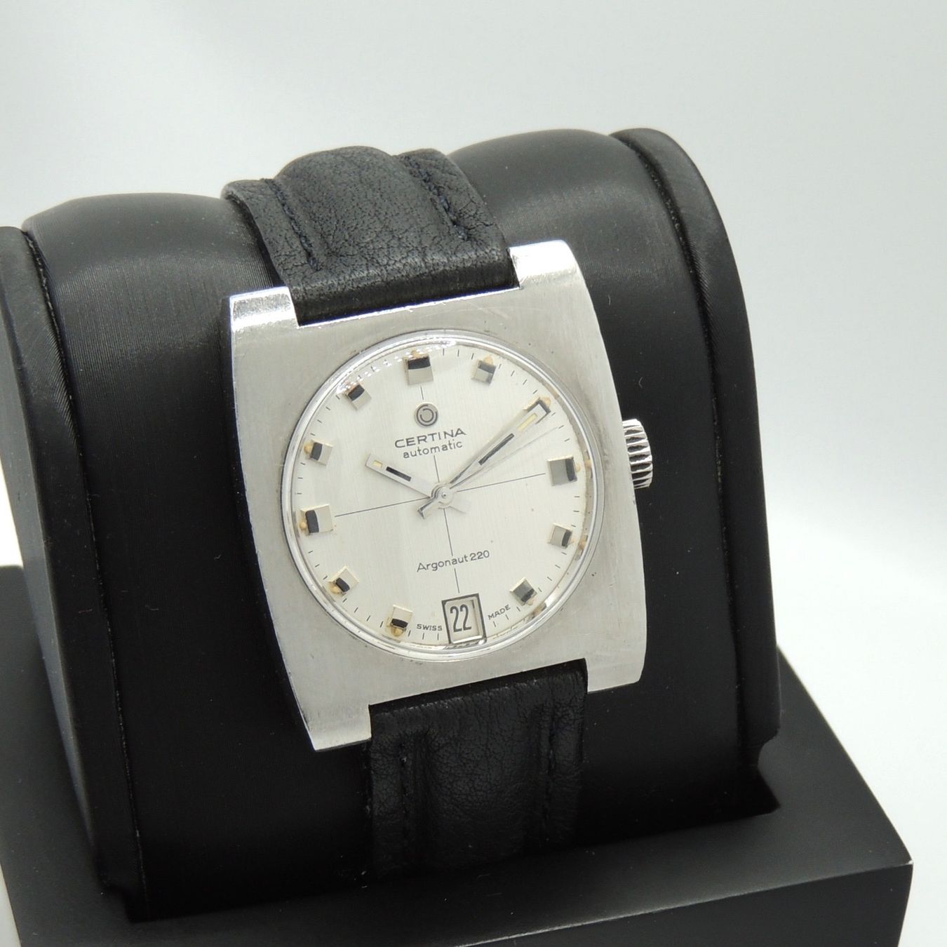 Certina Orologi: Montre Certina Argonaut 220 Automatic vintage – Usato da Lausanne venduto da DuGoutetdesCouleurs