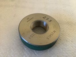 M25 x 1,5 Gut Gewindelehrring, von REISHAUER Swiss