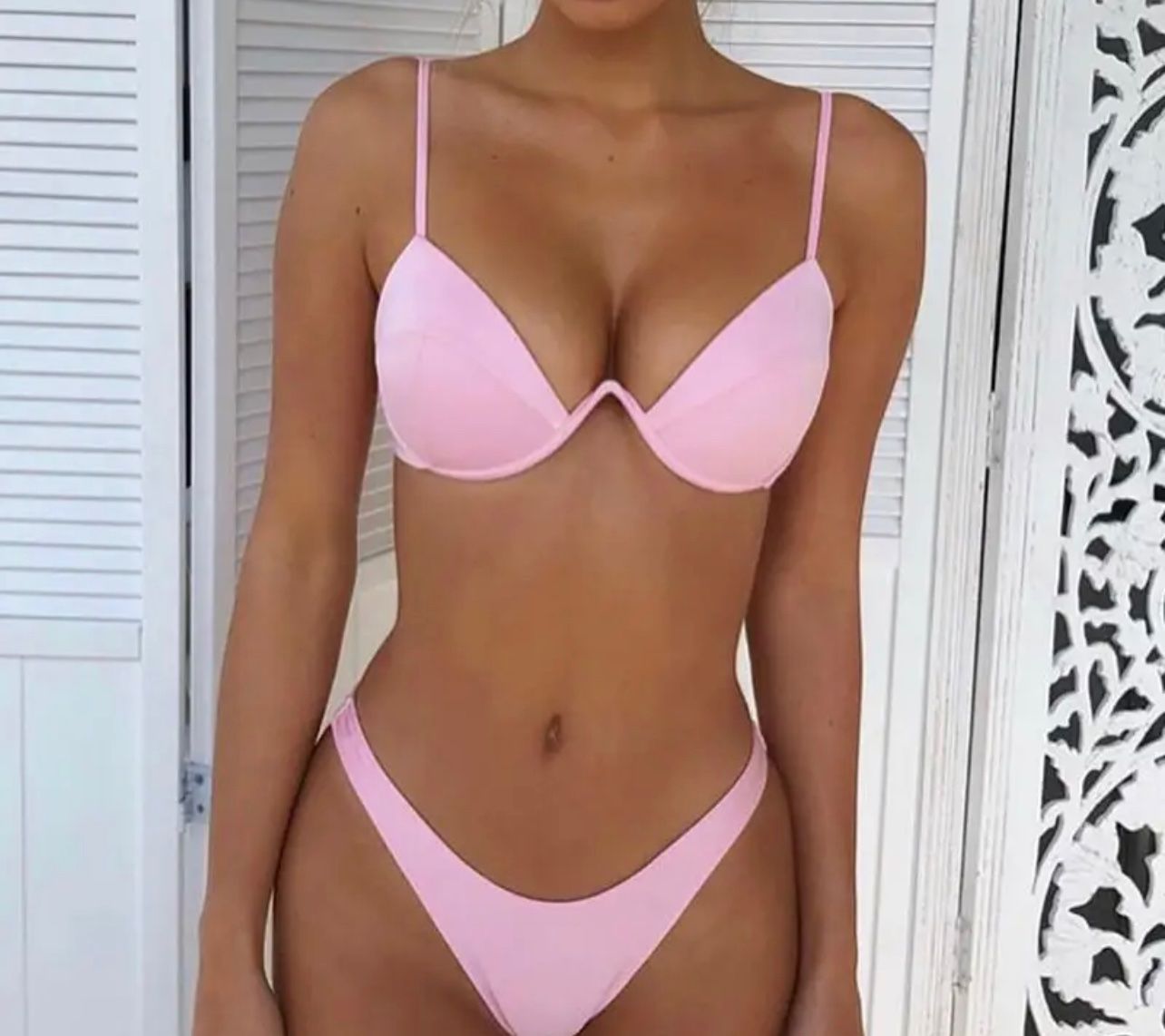 Costumi da bagno & Bikini: Neu Rosa Bikini High-Waist Gr M – Usato da Bassersdorf venduto da Sandy456