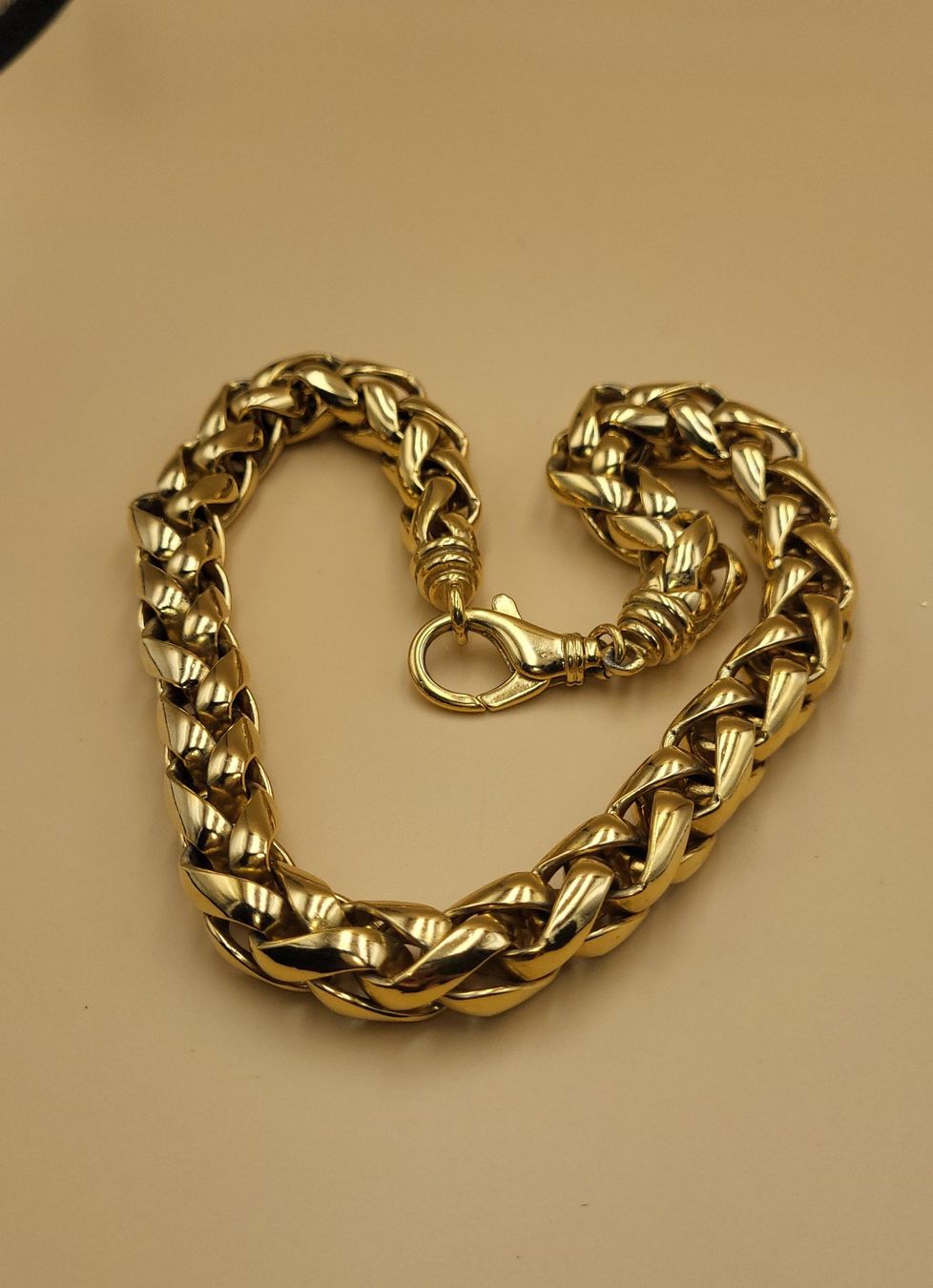 Catenine: Wunderschönes Massiv Goldige Collier – Usato da Wald ZH venduto da SwissPawnshop 7