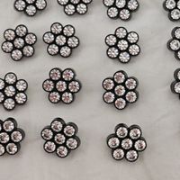 20 strass Knöpfe  neu