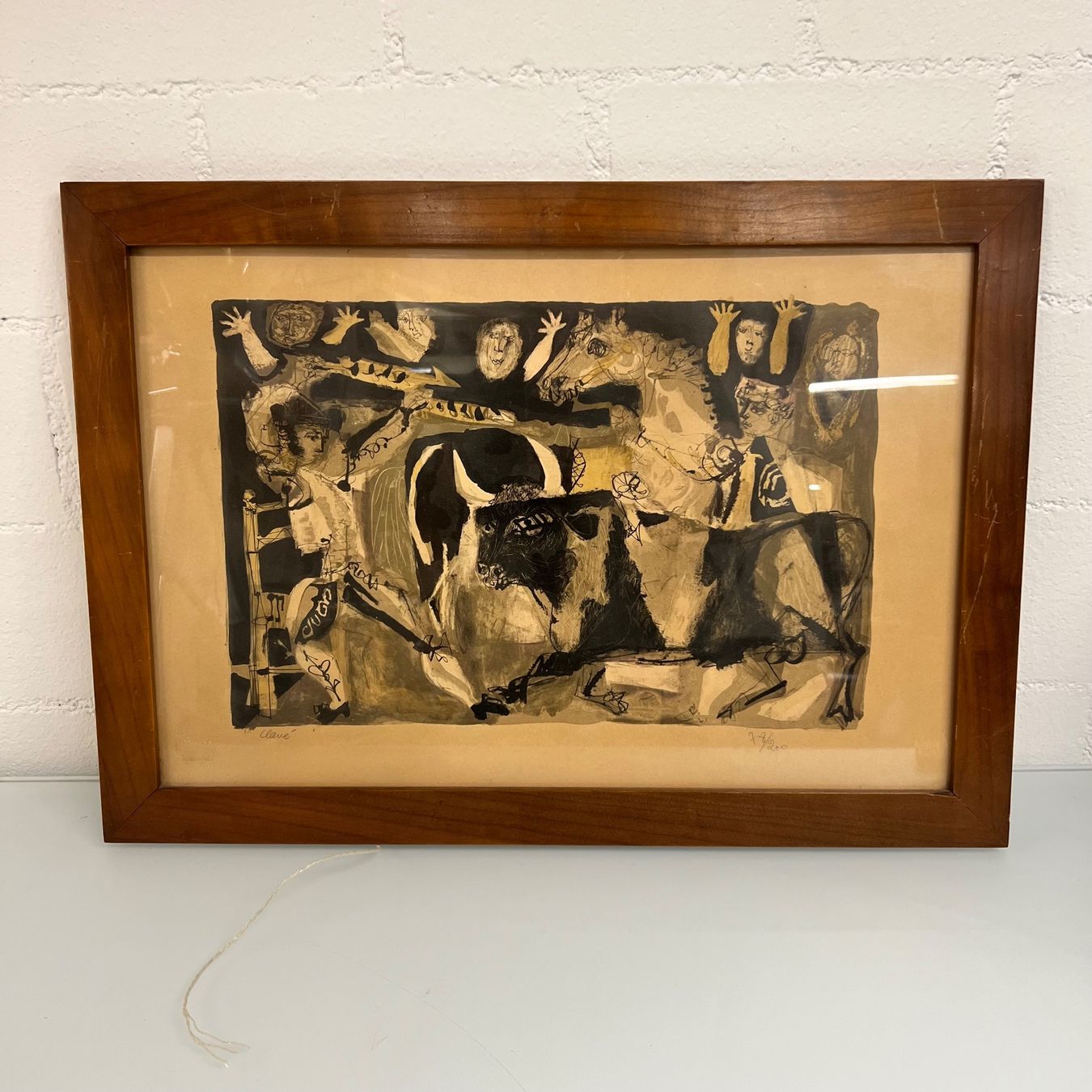 Grafiken & Lithographien: La corrida d'Antoni Clavé – Gebraucht aus La Chaux-de-Fonds von Emmaus2300CDF