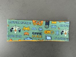 NEUES Stirnband, Spiele/Tropfen (beidseitig tragbar) Gr.52