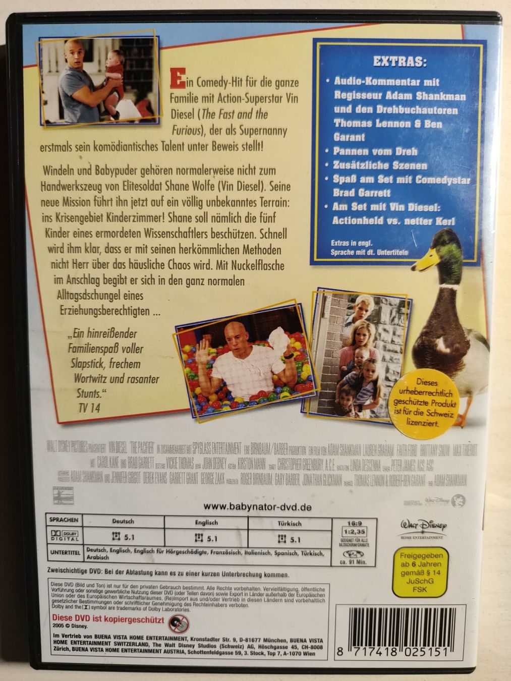 Tutti i DVDs: DVD Der Babynator – Usato da Ziefen venduto da MullerD 1