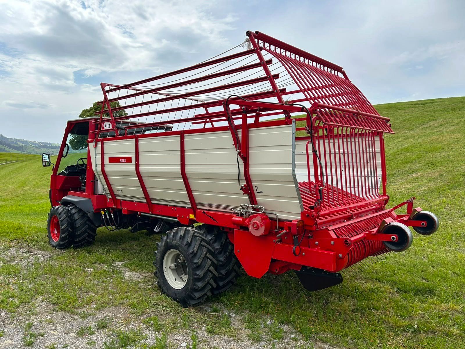 Aebi Tracteurs: Transporter Aebi TP 58 – D'occasion à Menzingen par Staub-Landtechnik 2