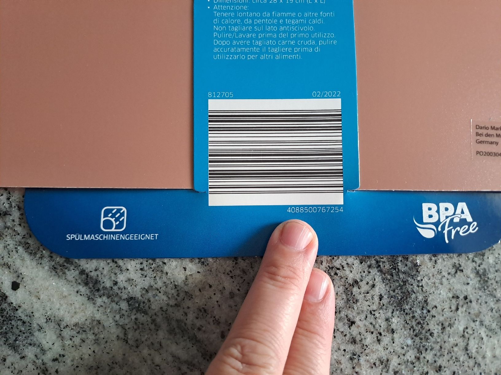 Elettrodomestici da cucina: Schneidebrett flexibel Set 6 Stk neu – Nuovo e nell'imballaggio originale da Rickenbach LU venduto da bishiida 3