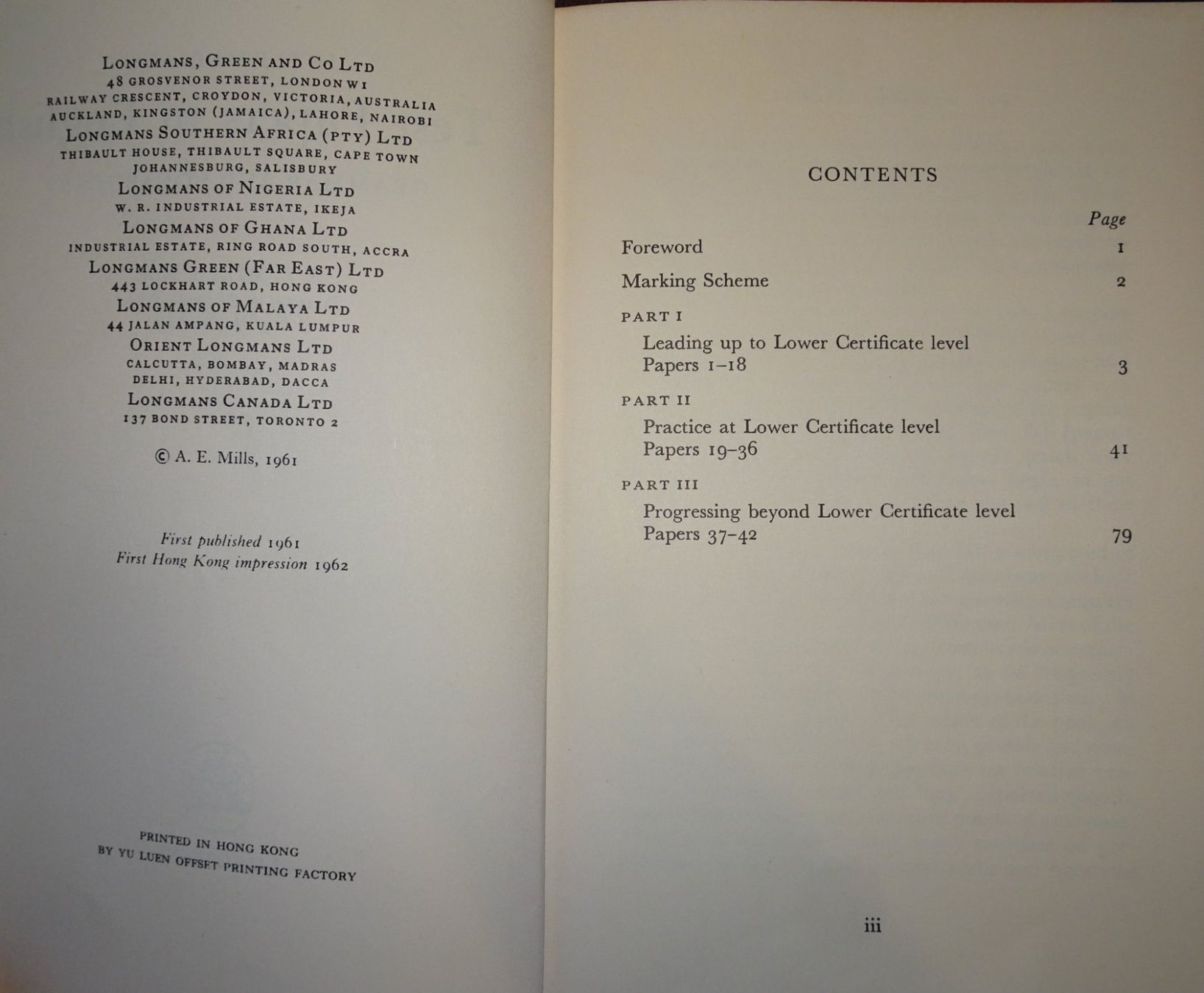 Libri: Livre d'anglais: "Intermediate Test Papers" – Usato da Châtelaine venduto da fil_7lqg 2