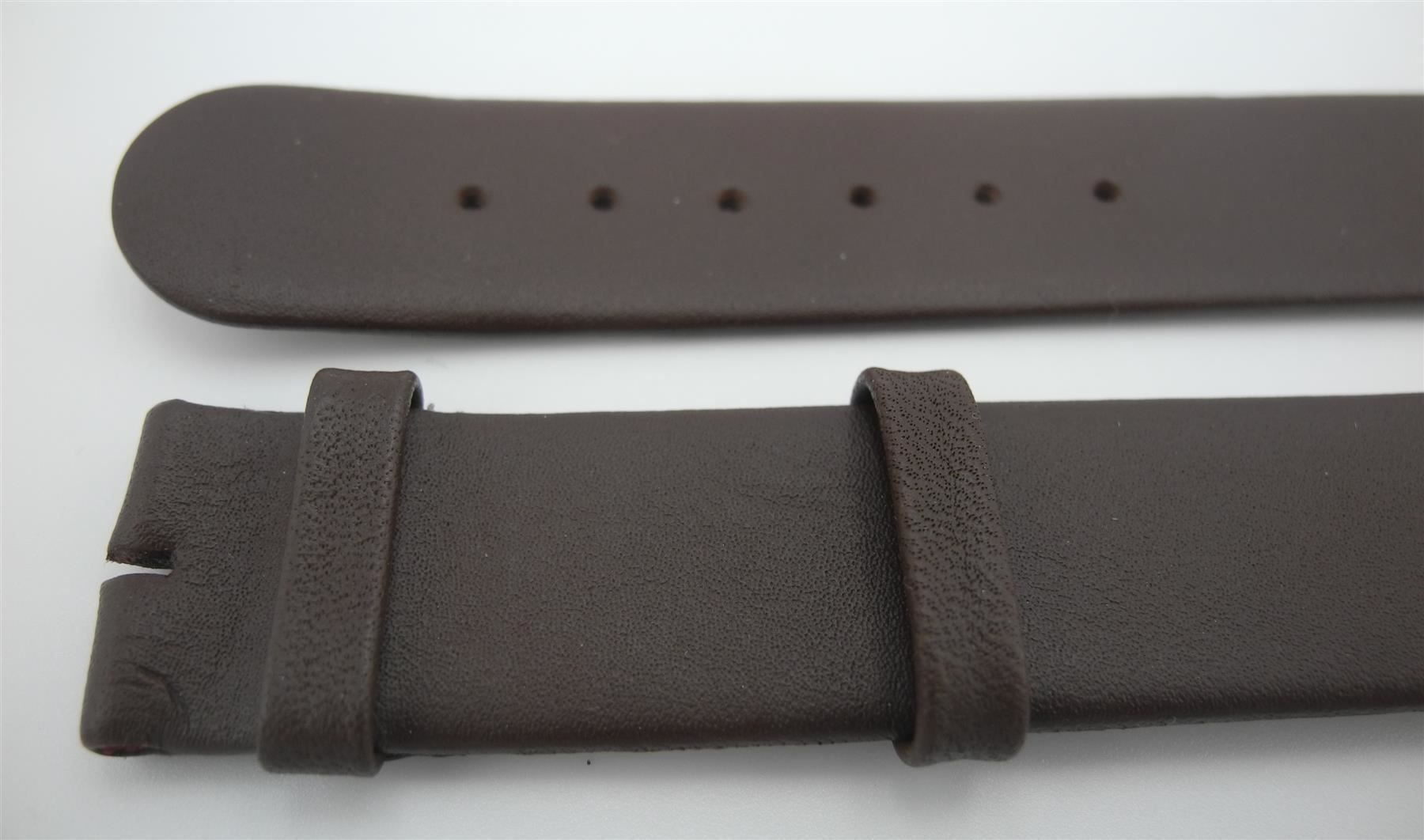 Bracciali & Braccialetti: 18 mm Leder Uhrenarmband braun, Nr. 45a – Nuovo e nell'imballaggio originale da Kottwil venduto da Crazyrolf 2
