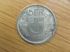 5 Franken Silber 1969