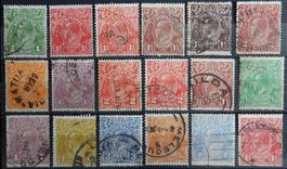 Australien Lot mit alten Werten XXXIV