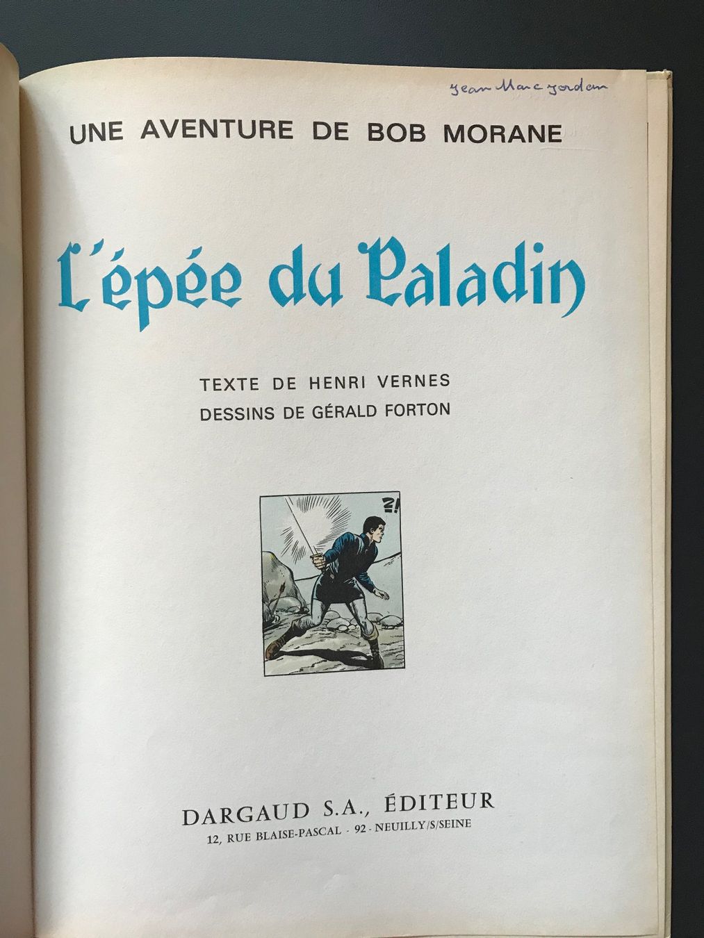 BD: Bob Morane - L^épée du Paladin - 1968 – D'occasion à Commugny par Alexnicolas11 3