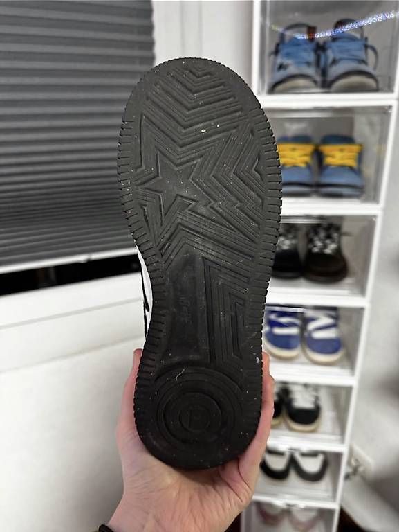 Scarpe da uomo: Bapesta Schwarz Weiss – Usato da Lupfig venduto da CEichi812 2