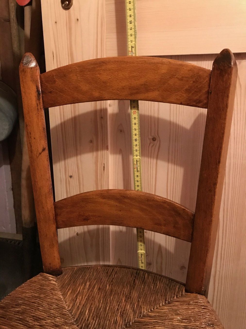 Sedie: 2 chaises paillées anciennes – Usato da Ste-Croix venduto da BuffetSC 2