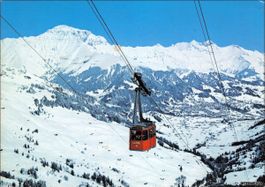 Adelboden BE // 1982 Seilbahn Engstligenalp // Winter