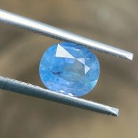 2.44 Karat Saphir Sapphire Edelstein nur leicht erhitzt ( H 
