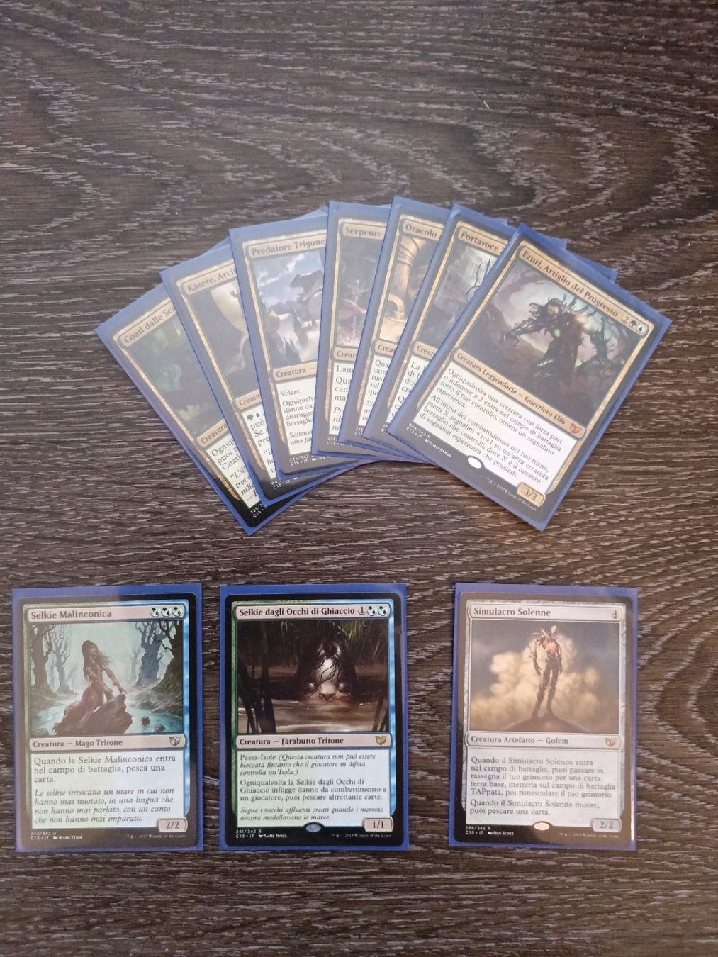 Magic The Gathering Carte collezionabili: MTG Commander sleeved "Swell the Host" (IT) – Nuovo (secondo la descrizione) da Glarus venduto da tale1991