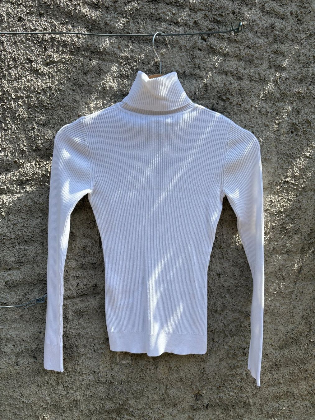 Maglioni & Felpe: Gerippter Rollkragenpullover weiss – Nuovo (secondo la descrizione) da Wittnau venduto da cel_j8w9 2
