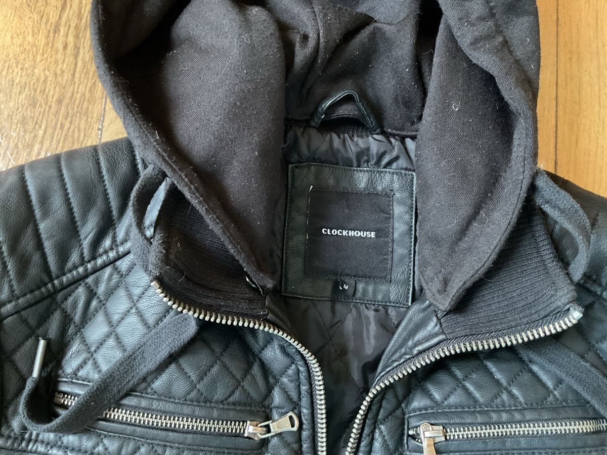 Giacche: Herren Lederjacke Gr. M Clockhouse schwarz – Usato da Trimbach venduto da Lexli11 1