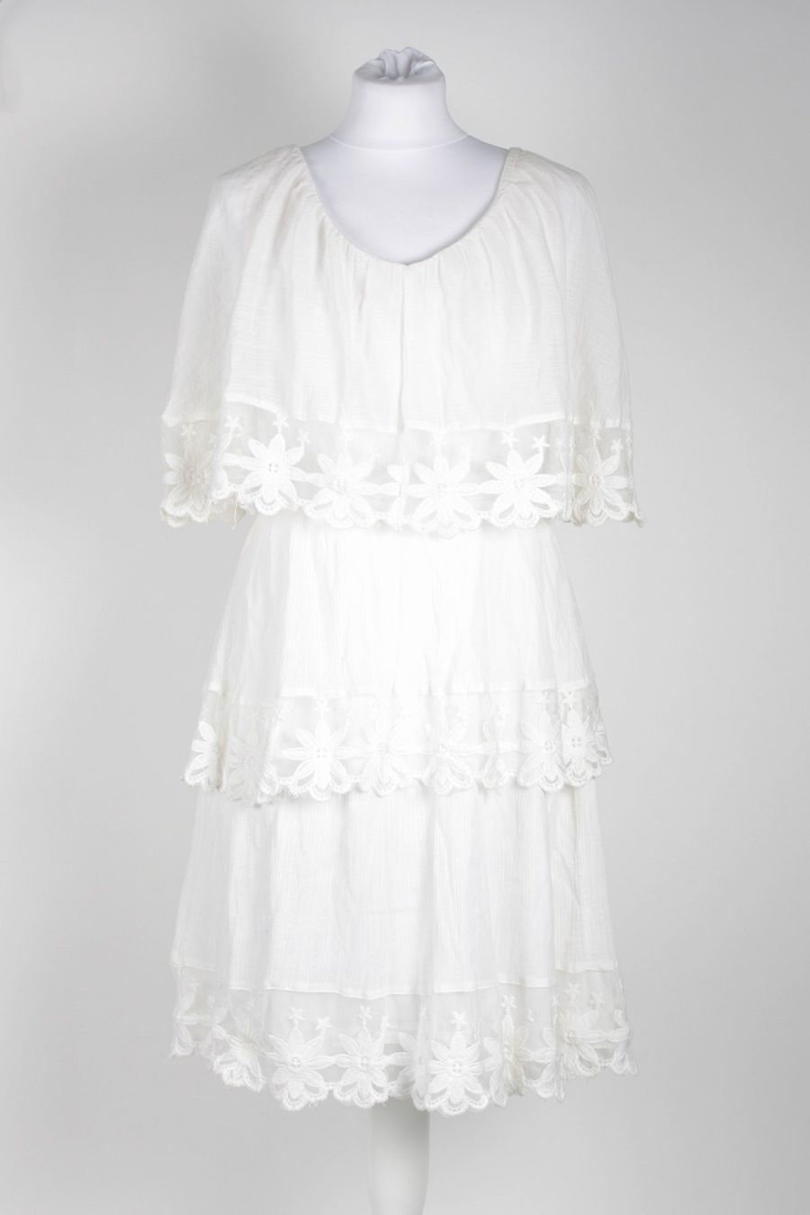 H&M Vestiti: Weisses H&M Blumenkeid – Usato da Zollikofen venduto da Restwert_Zollikofen 2