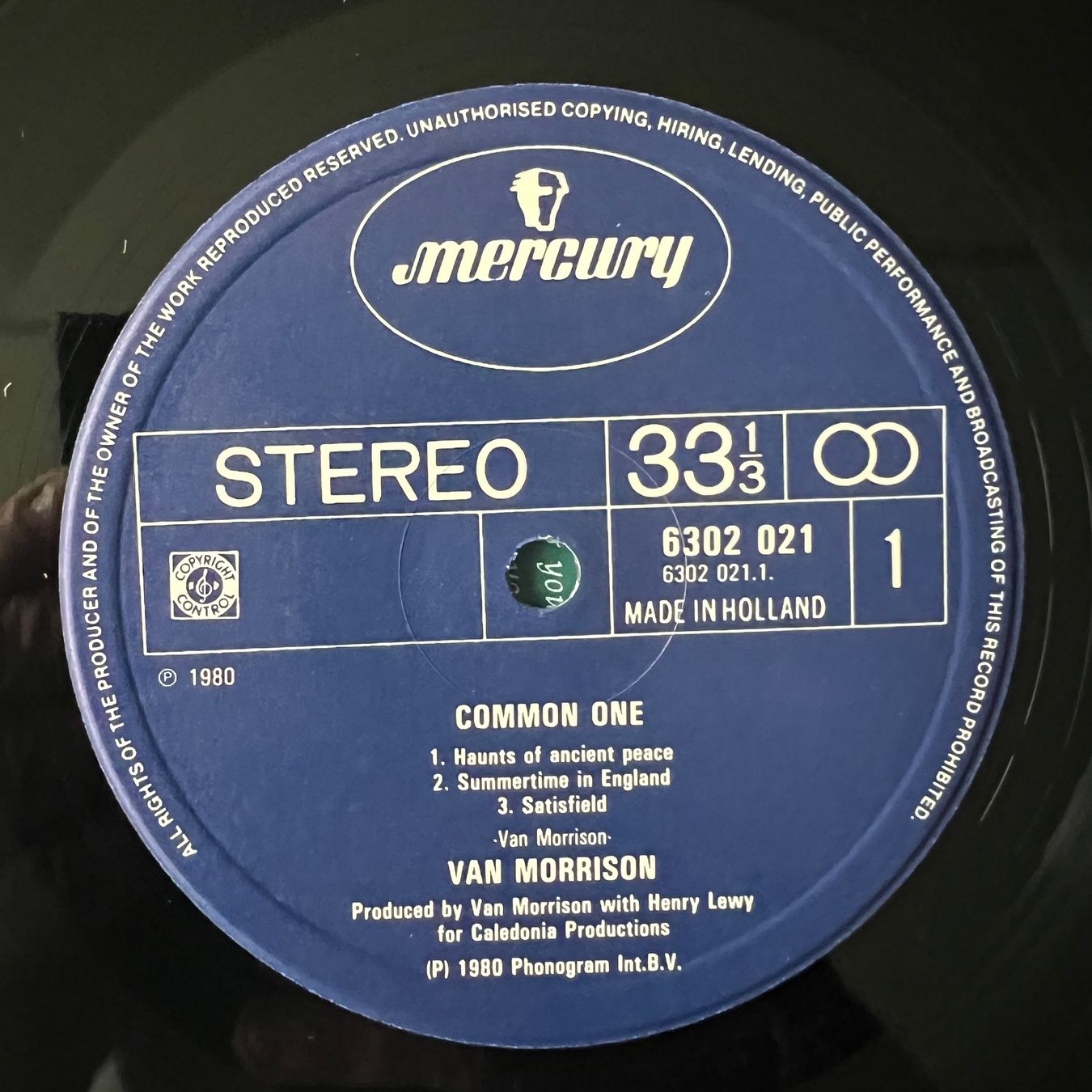 Dischi in vinile: Van Morrison - Common One / 1. NL-Press. 1980 - Very nice – Usato da Gais venduto da soundcave57 3