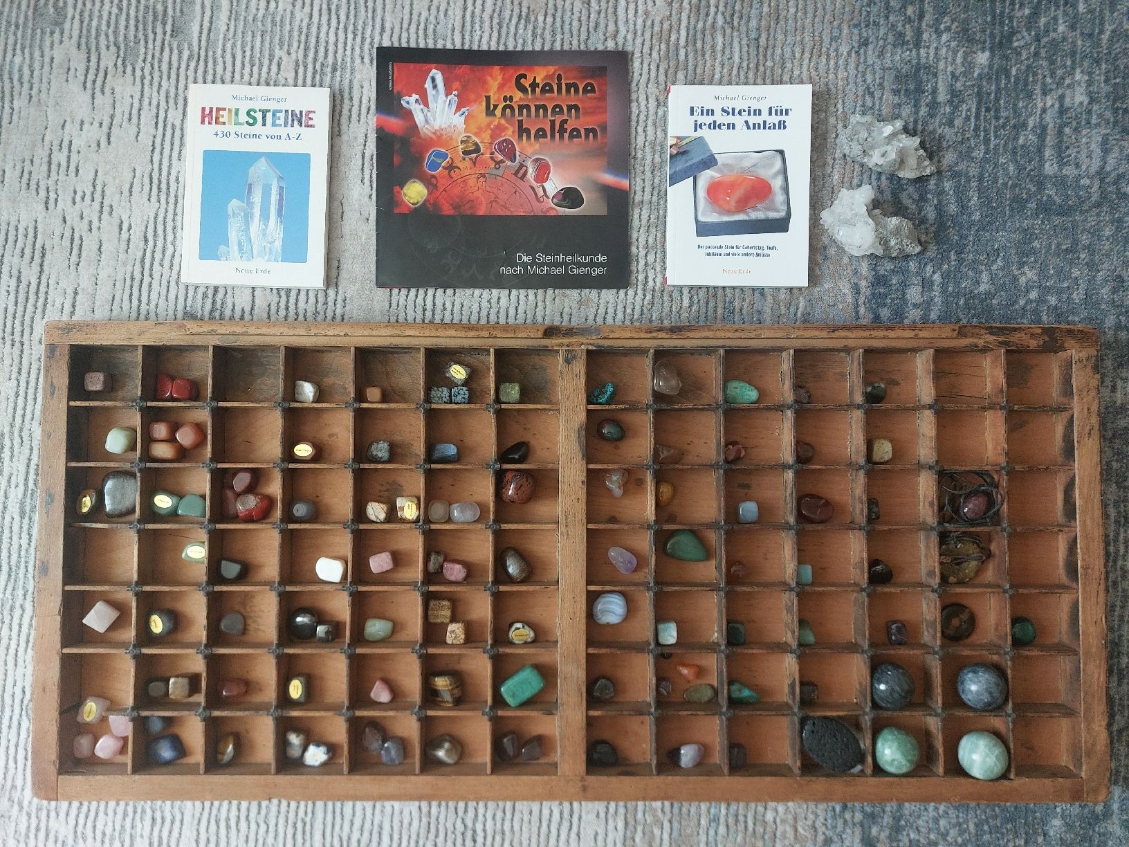 Mineralien & Heilsteine: Trommelsteine/Heilsteine Sammlung – Gebraucht aus Stein/AR von OLd_S_CooL 1