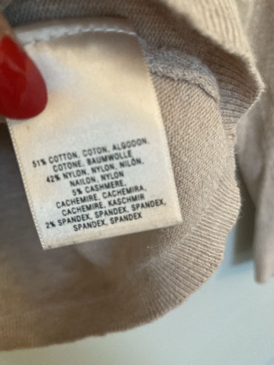 Maglioni & Felpe: Kaschmir Pullover mit Wasserfallkragen, Gr. S – Usato da Schlieren venduto da cotopaxi06 3